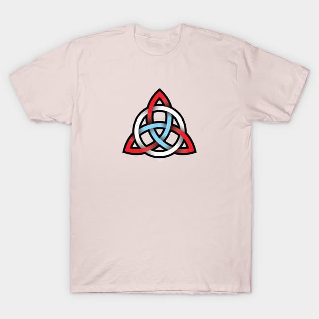 Trinity Celtic Symbol T-Shirt by aTEEtude